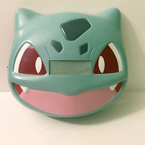 2020 Pokemon Bulbasaur Halloween Youth Mask Disguise Nintendo  Costume Cosplay